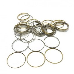 Set 50 inele metalice pentru mecanisme mecanice si automate - 1550