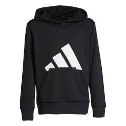 ADIDAS SPORTSWEAR Hanorac sport 'Essentials' negru / alb