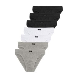 s.Oliver Slip gri / negru / alb
