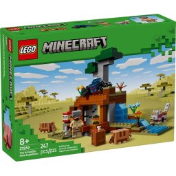 LEGO® Minecraft™ 21269 - Expeditia de minerit cu Tatu