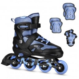 Set Role si Protectii LED Nils Extreme NA0189 Moonbeam Albastru