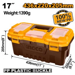 Cutie Depozitare Scule 17" INGCO PBX1701
