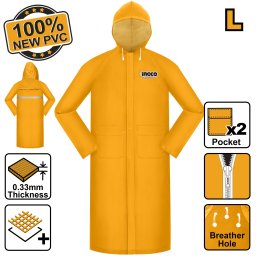 Pelerina Ploaie XL 120 cm lungime INGCO HRCTL031.XL