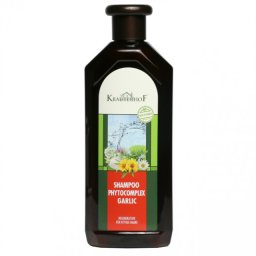 Șampon cu Phytocomplex de Usturoi Krauterhof, 500ml – Tratament Regenerator împotriva Căderii Părului și Stimularea Creșterii – Formulă Purificatoare cu Panthenol și Extracte Vegetale – Calitate Germană