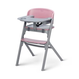 KINDERKRAFT SELECT LIVY Premium Aster pink - scaun de masă 3în1 pentru copii