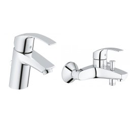 Pachet baterii baie lavoar si cada Grohe Eurosmart New-Gro117