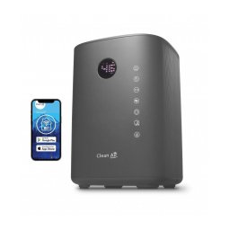 Resigilat - Umidificator si purificator Clean Air Optima CA605T, WiFi, Difuzor de arome, Lampa UV-C, Ionizare, Display, Timer