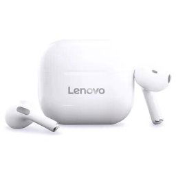 Casti Bluetooth Lenovo LivePods LP40, SinglePoint, Alb