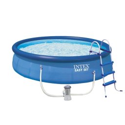Piscina gonflabila Intex Easy Set®, Pompa inclusa, 457 x 107 cm, 26166