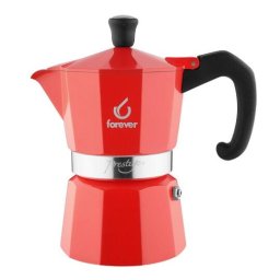 Forever 120218 Cafetiera Moka Prestige La Rossa cu 3 cani