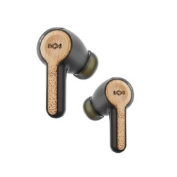 Casti fara fir, Marley, Rebel, Negru/Maro