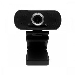 Camera web, FullHD, Cu microfon, 1080P, Negru