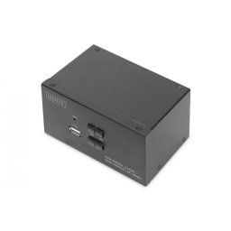 Digitus DS-12860 switch pentru tastatura, mouse si monitor (KVM) Negru