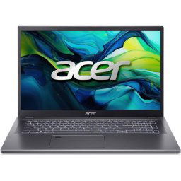 Laptop Acer Aspire A17-51M, Intel Core 7 150U, 17.3 inch FHD, 16GB RAM, 512GB SSD, No OS, Gri (INT Keyboard)