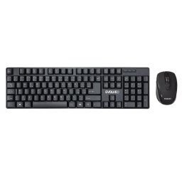 Evolveo WK-142, set tastatura si mouse wireless, Negru