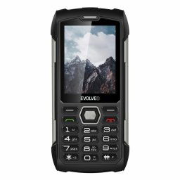 Telefon mobil Evolveo S StrongPhone H1, Dual SIM, rezistent la apa, 2G, Negru-Argintiu