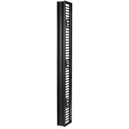Valueline Vertical Cable Manager for 2 & 4 Post Racks - 84H X 6W - Single-Sided with Door