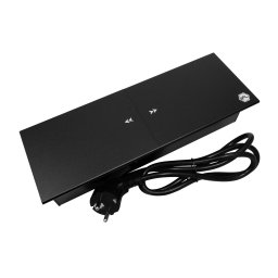 Priza incastrabila model ARAGO, 3 iesiri Schuko, 1x USB-A, 1x USB-C, cablu 1,5 m inclus, finisaj alb negru (Finisaj: Alb)