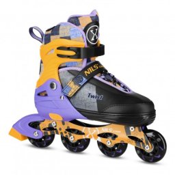 Role reglabile Nils Extreme NA13810 TWIST, Galben