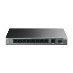 Switch LiteWave, 8 x RJ45 1G PoE, 1 x SFP 1G, 1 x RJ45 1G, Buget PoE 61W, Unmanaged - TP-Link LS1210GP