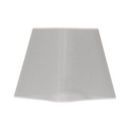 Abajur de schimb pentru lampadar EMMA E27, 34,5 x 39,5 cm, gri