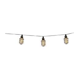 Lanț LED solar Grundig 10xLED 3,8m IP44 alb cald