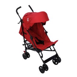 Carucior sport usor S120 BUF BOOF rosu 0- 36 luni spatar reglabil 180 grade inclinare