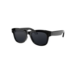Ochelari Inteligenti iSEN M01, Lentile Negre, Rama Neagra, Traducere in Timp Real, Anulare Zgomot, Control Tactil, Functie Muzica si Apeluri, Activare Vocala, WiFi, ChatGPT, Incarcare DC