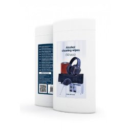 Set 50 buc servetele pentru curatare LCD/TFT, Gembird CK-AWW50-01