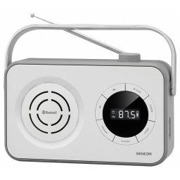 Radio Sencor SRD 3200W Bluetooth, alb
