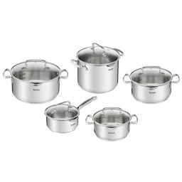 Set 10 piese inox Tefal Duetto Plus, inductie