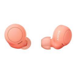 Casti In-Ear Sony WFC500D, True Wireless, Microfon, Bluetooth, IPX4, Autonomie 10 ore, Portocaliu