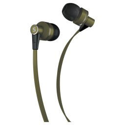 Casti Sencor sep 300cu microfon incorporat, kaki