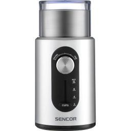 Rasnita de cafea Sencor SCG 3550SS, 200W, Capacitate 60G, Argintiu
