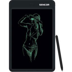 Tableta digitala LCD, Sencor, 14 inch, 235x325x8 mm, Negru
