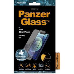 Folie de protectie PanzerGlass 2710 din sticla pentru Apple iPhone 12 Mini, Transparenta