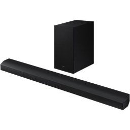 Soundbar Samsung HW-B750D/EN, 5.1, 400W, Bluetooth, Subwoofer wireless, Dolby Digital (Negru)