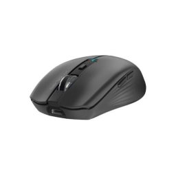 Mouse Serioux Flicker 212, 1600 dpi, reincarcabil USB-C, Negru