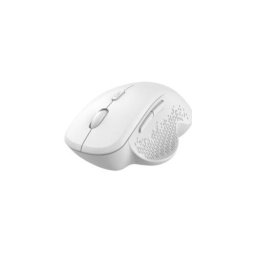 Mouse Serioux Glide 515, 1600 dpi, click silentios, ergonomic, Alb