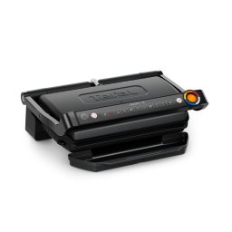 Gratar electric Tefal OptiGrill+ XL GC727810, 2000W, 9 programe de gatire automate, indicator gatire, placi detasabile cu invelis antiaderent, Negru