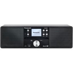 Microsistem Panasonic SC-DM202EG-K, 24W, Bluetooth, USB, CD, Radio FM, DAB+, Ceas, Negru
