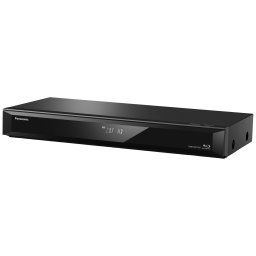 Player si recorder Blu-Ray Panasonic DMR-BST760AG cu tuner dublu HD DVB-S, hard disk de 500 GB, upscaling 4K, Ultra HD, inregistrare simultana, gata inteligent, negru