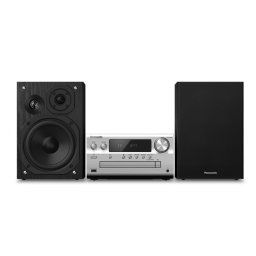 Sistem audio Hi-Fi Panasonic SC-PMX802, 120W, Chromecast built-in, AirPlay2, Argintiu