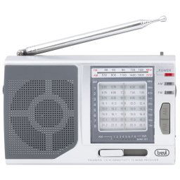 Radio portabil, Trevi, FM/AM, 2xAA, Gri (MB 728 SILVER)