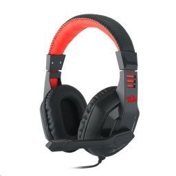 Casti gaming Redragon Ares, negru/rosu (H120)