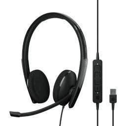 EPOS ADAPT 160 USB II Casti Prin cablu Banda de fixare pe cap Birou/Call center USB Tip-A Negru (10000)