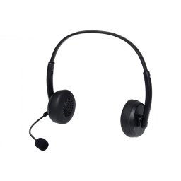 Sandberg 326-12 casca audio & casca cu microfon Casti Prin cablu Banda de fixare pe cap Apeluri/Muzica USB Tip-A Negru (326-12)