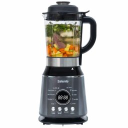 Blender mixer fierbator Salente Mixi 2L, 2L, 10 programe, Fierbere in abur, Mixare in vid