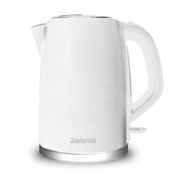 Salente IceQueen, ceainic electric de 1,7 l, otel inoxidabil, 2200 W, Alb