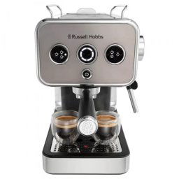 Espressor Manual Russell Hobbs Distinction Titanium 26452-56 1L 15Bari 1350W Argintiu